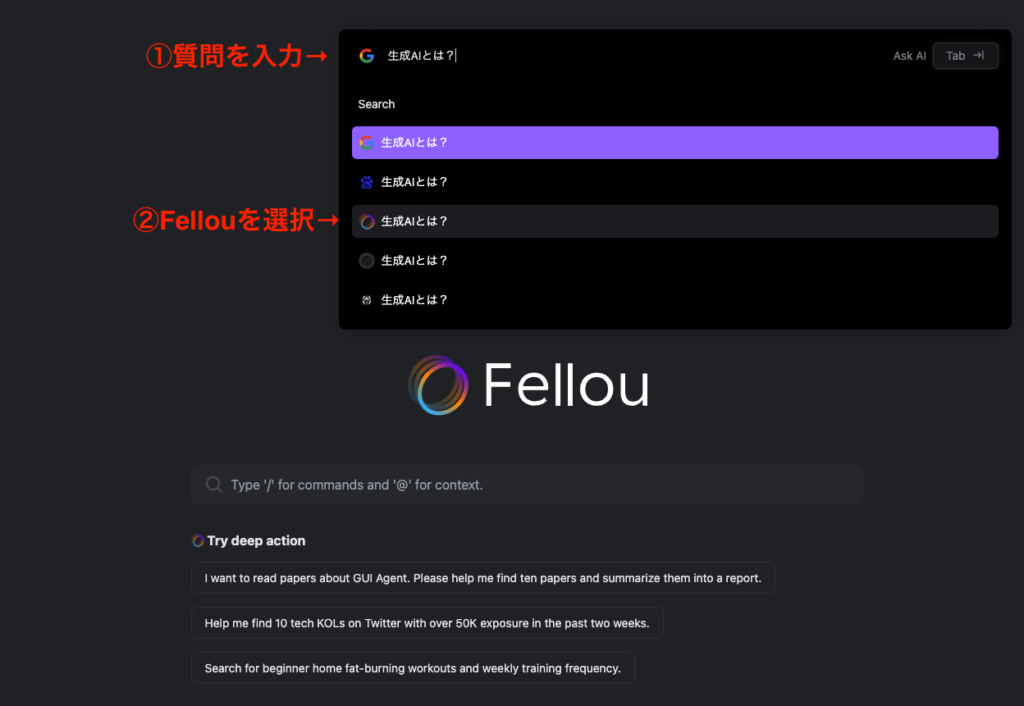 Fellou公式