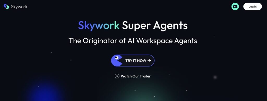 Skywork 公式サイト